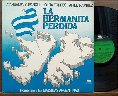 Atahualpa Yupanqui - La Hermanita Perdida - Lp 1982 Folklore
