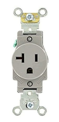 Receptáculo Industrial Leviton 5361-gy 20a, 125v,