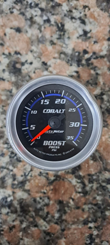 Reloj Presión Turbo Autometer Cobalt