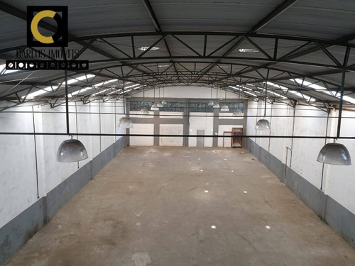 Imagem 1 de 6 de Galpão Com 1217m² Para Locação Por R$19mil/mês - 361