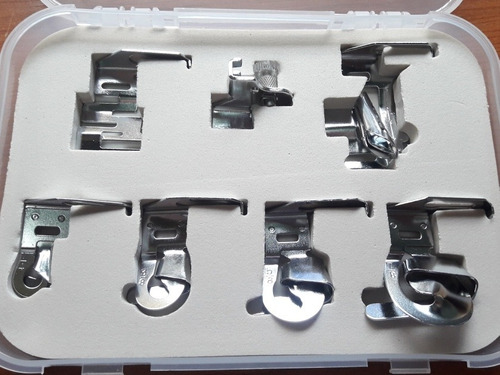 Kit Prensatelas Cinta Bies + Dobladilladores + Pasa Elastico