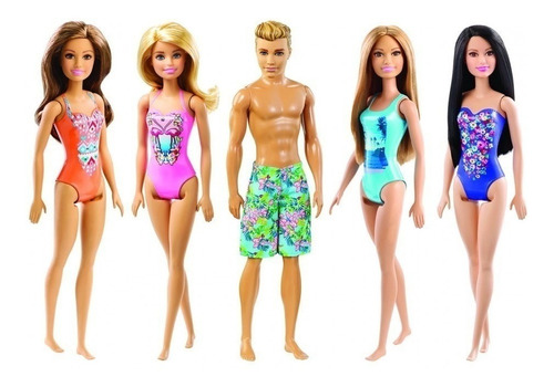 Barbie Surtido De Playa