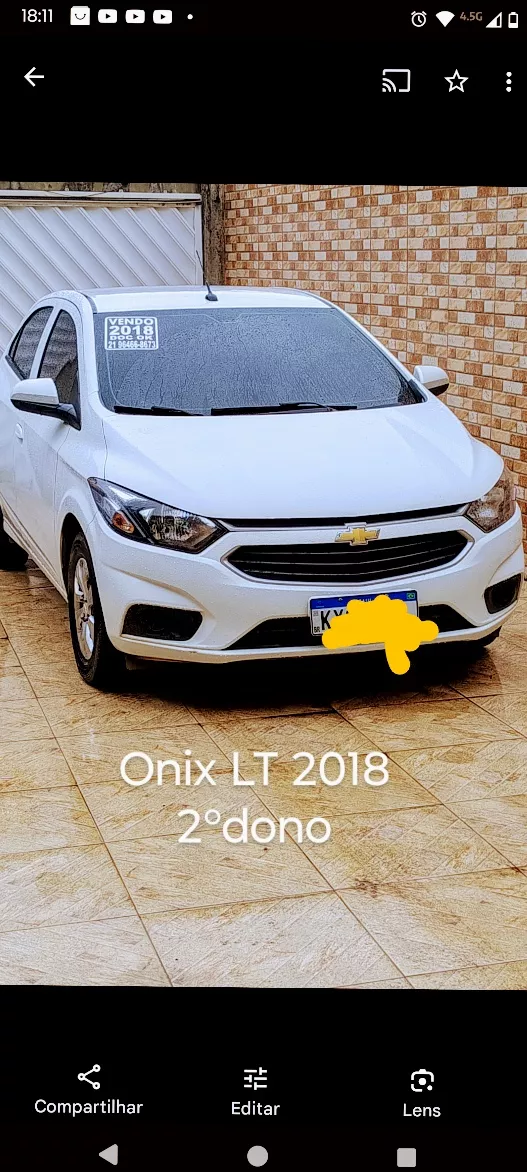 Chevrolet Onix 1.0 Lt 5p