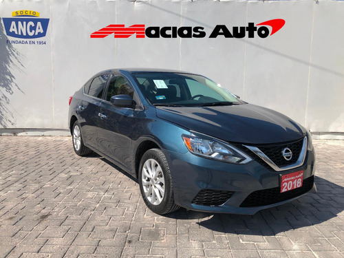 Imagen 2 de 15 de Nissan Sentra 1.8l Sense Tm6 2018 Iva Credito Recibo Financi