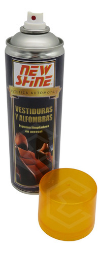 Espuma Limpiador De Vestiduras Coche Y Alfombras New Shine T