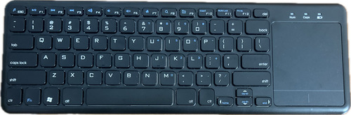 Teclado Inalambrico Con Touchpad  