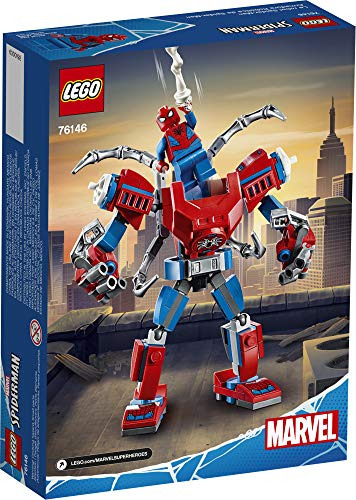 Brinquedo De Construção Lego Spider-man Mech 2020 Com 152 Pe