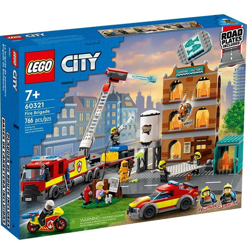 Lego Set De Construccion Brigada De Bomberos 60321