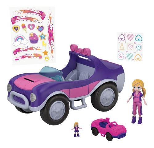 Polly Pocket S.u.v. Aventura Métrica Vehículo Utilitario Sec