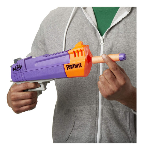El Mega Dart Blaster Hce De Nerf Fortnite Incluye 3 Dardos O