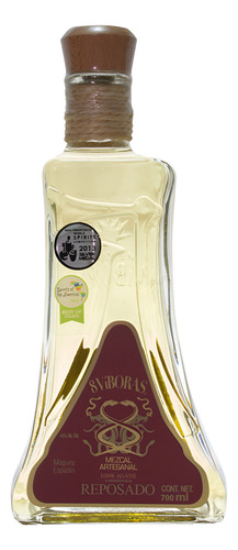 Mezcal Reposado 8 VĂboras - 100% Agave Artesanal 750ml