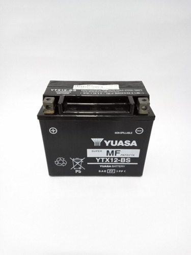 Bateria En Gel Yuasa Ytx12bs Kawasaki Zx600 En Msp