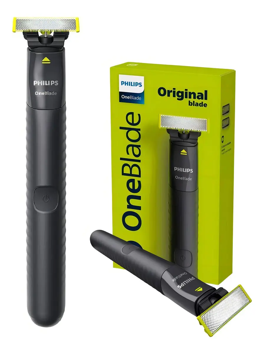 Barbeador Philips Oneblade Verde Limão Qp1424