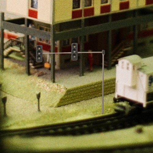 3x Modelo 3 Luces De 70 Mm Semáforos Diorama De