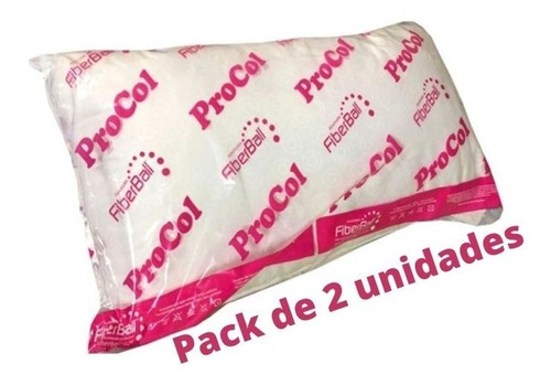 Pack De 2 Almohadas Procol De Fiberball 40x70