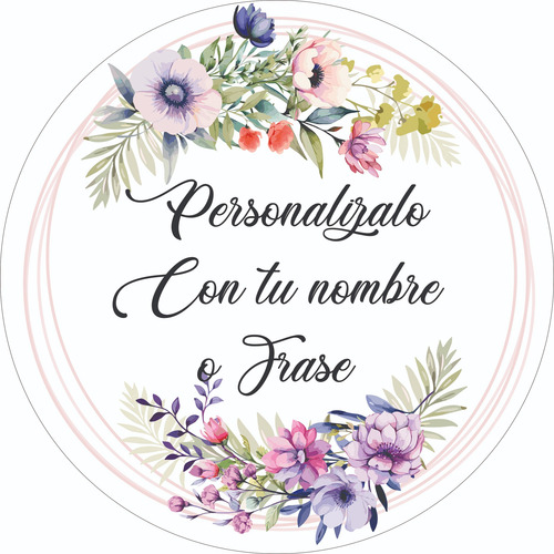 Eventos Manteles Individuales X 25u - 31cm Diámetro Full Color Personalizado