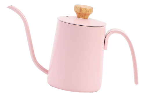 Despeje Sobre Chaleira Mão Gotejamento Cafeteira Rosa
