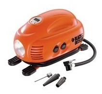 Inflador Multiuso Black + Decker Auto 12v + 3 Picos Asi200