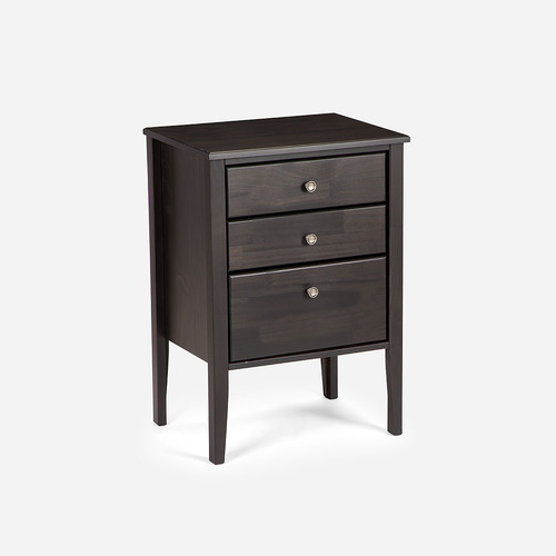 Cama Europea Art 4 King + Respaldo Nolita Y Veladores Issey