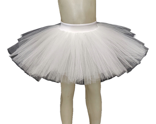 Tutu Ballet Danza Clasico Nena 6 Capas Tul 26 Cm Largo