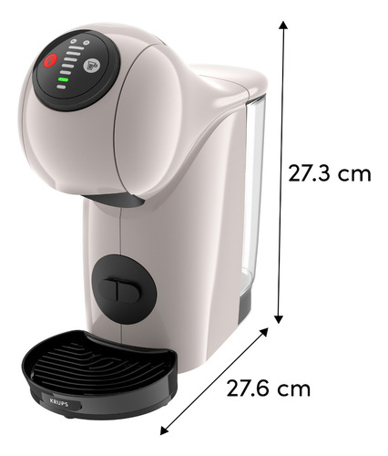 Cafetera Dolce Gusto Krups Genio S Taupe Kp240ax0 Taupe/crema