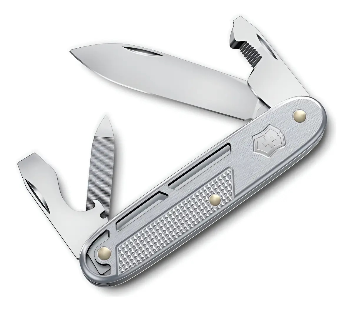 Navaja Multiuso Victorinox Synergy Alox Color Plateado