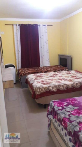 Imagem 10 de 22 de Apartamento Com 1 Dormitório À Venda, 39 M² Por R$ 250.000 - Aviação - Praia Grande/sp - Ap0343