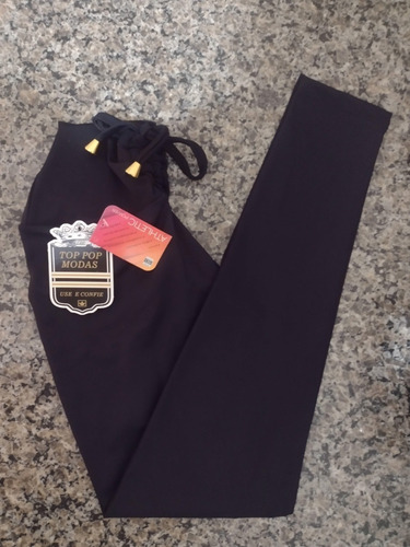 Imagem 8 de 10 de Calça Legging Com Franzido Efeito Levanta Bumbum Ref. 932