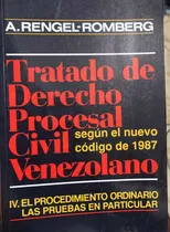 Comprar Tratado De Derecho Procesal Civil Venezolano Rengel Romberg