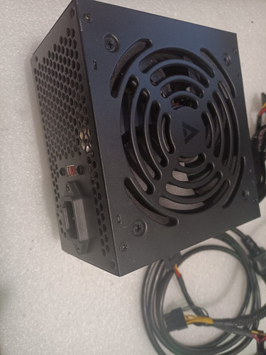 Fuente De Poder Para Pc Acteck Blazar 600w Color Negro  