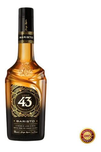 Licor 43 Baristo Diego Zamora Garrafa 700 Ml