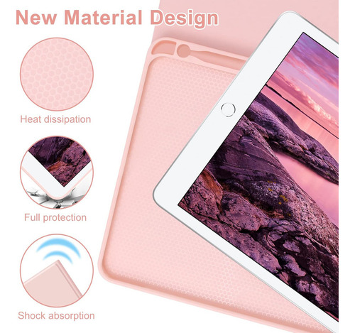 Capa Com Teclado + Mouse + Caneta Para iPad 10ª Geração