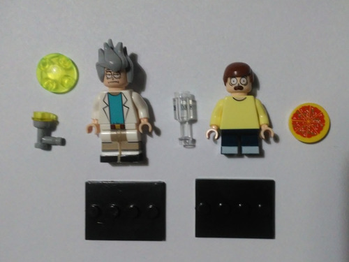 Rick Sánchez Y Morty Smith Figura Rick And Morty