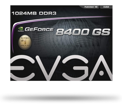 Tarjeta De Video Evga 1gb Geforce 8400 Gs Directx 10 64 Bit 