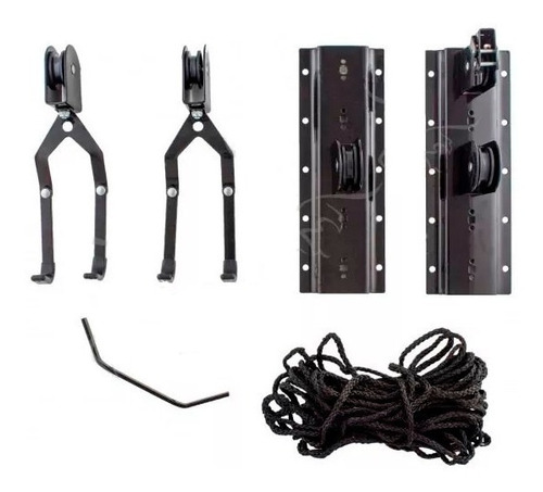 Imagen 4 de 10 de Soporte Gancho Porta Kayak Bicicleta Colgar Reforzado Techo