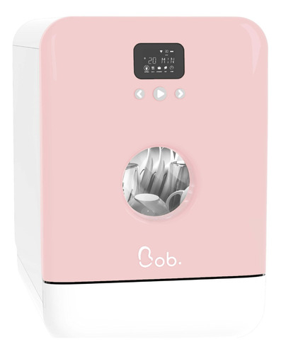 Lavavajillas De Mesada Bob White Pink Pastel