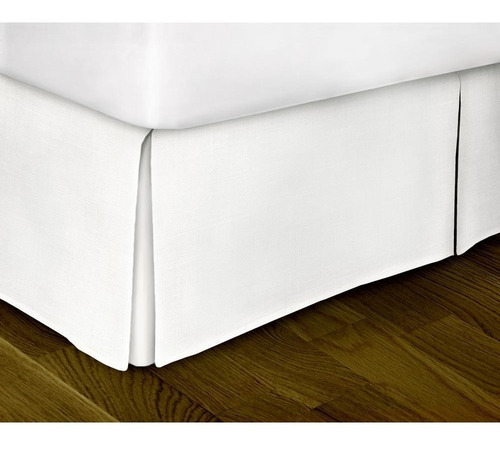 Cubresommier King Size Cubresomier Cubre Somier Economico Tablas Microfibra Blanco 