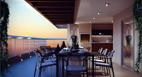 Imagem 14 de 16 de Apartamento, 3 Dorms Com 101.19 M² - Aviação - Praia Grande - Ref.: Vno206 - Vno206