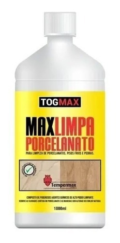 Limpa Porcelanato Piso Frio Pedra Max 1l Togmax 17004