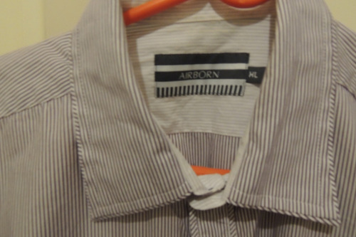 Camisa Airborn Hombre Rayada Talle Xl