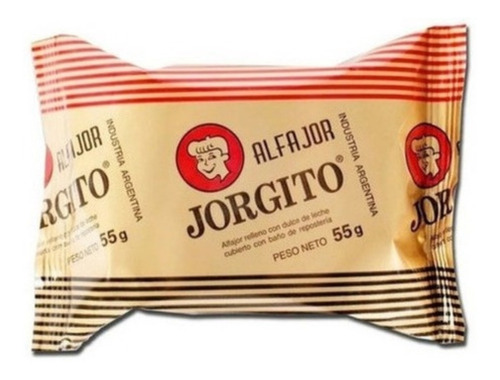 Alfajor Jorgito 24 Unidades Chocolate