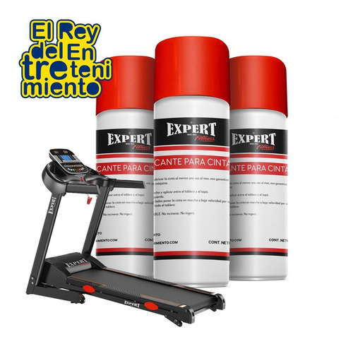 Imagen 2 de 4 de Lubricante P/ Cinta Caminador Silicona Aerosol 16oz - El Rey