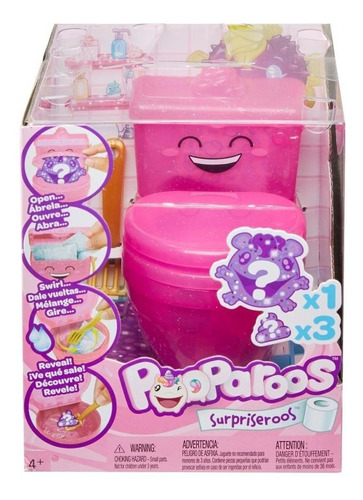 Pooparoos Surpriseroos Rosa Mattel - Original