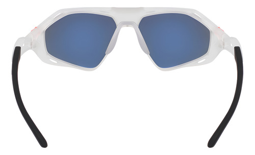 Óculos De Sol Esportivo Nike Zeus Rise If1113x Field Tint Cor Matte Clear Armação Matte Clear Haste Matte Clear Desenho Swosh