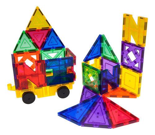 Picassotiles Juego De Construcción De Azulejos Magnéticos De