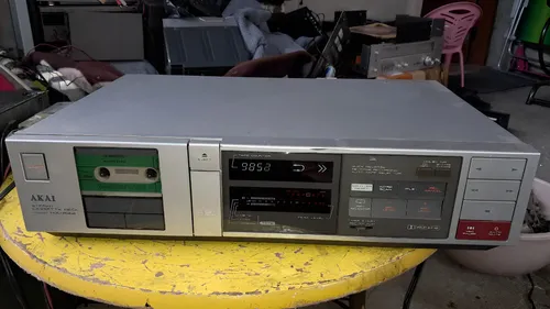 Tape Deck Akai Hx R44 Funcionando | MercadoLivre