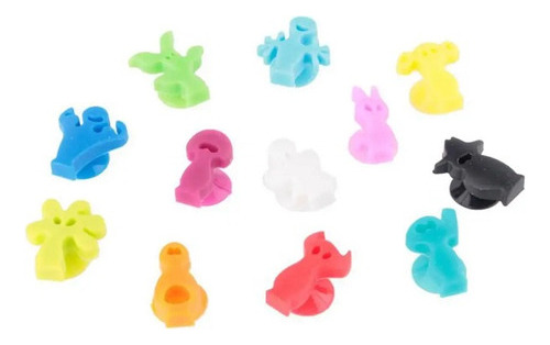 Juego de 12 marcadores de silicona para vasos Vacuvin