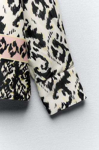 Camisa Dama Estampada Zara