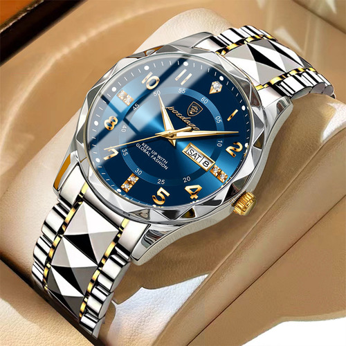 Reloj De Pulsera Poedagar Para Hombre Date Week 858