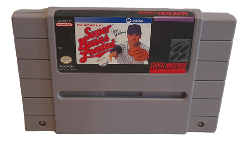 Super Bases Loaded Snes Videojuego Super Nintendo (Usado)